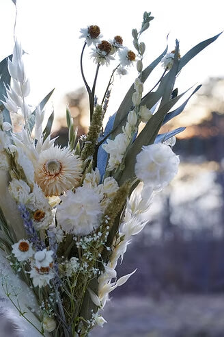Coastal Ghost Dried Floral Arrangement