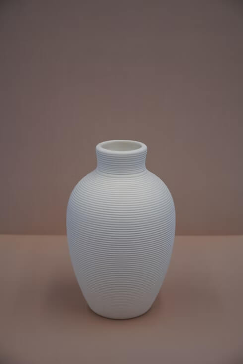 Curvy Ceramic Vase
