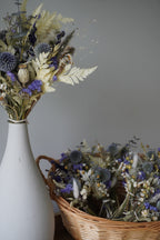 Ink & Indigo Flower Bouquet