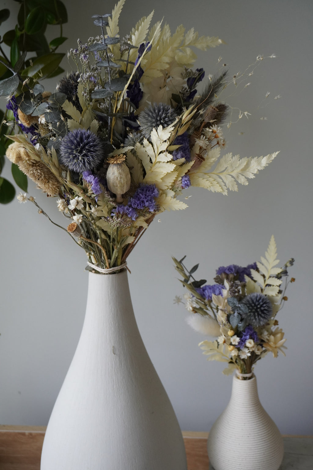 Ink & Indigo Flower Bouquet