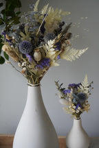 Ink & Indigo Flower Bouquet