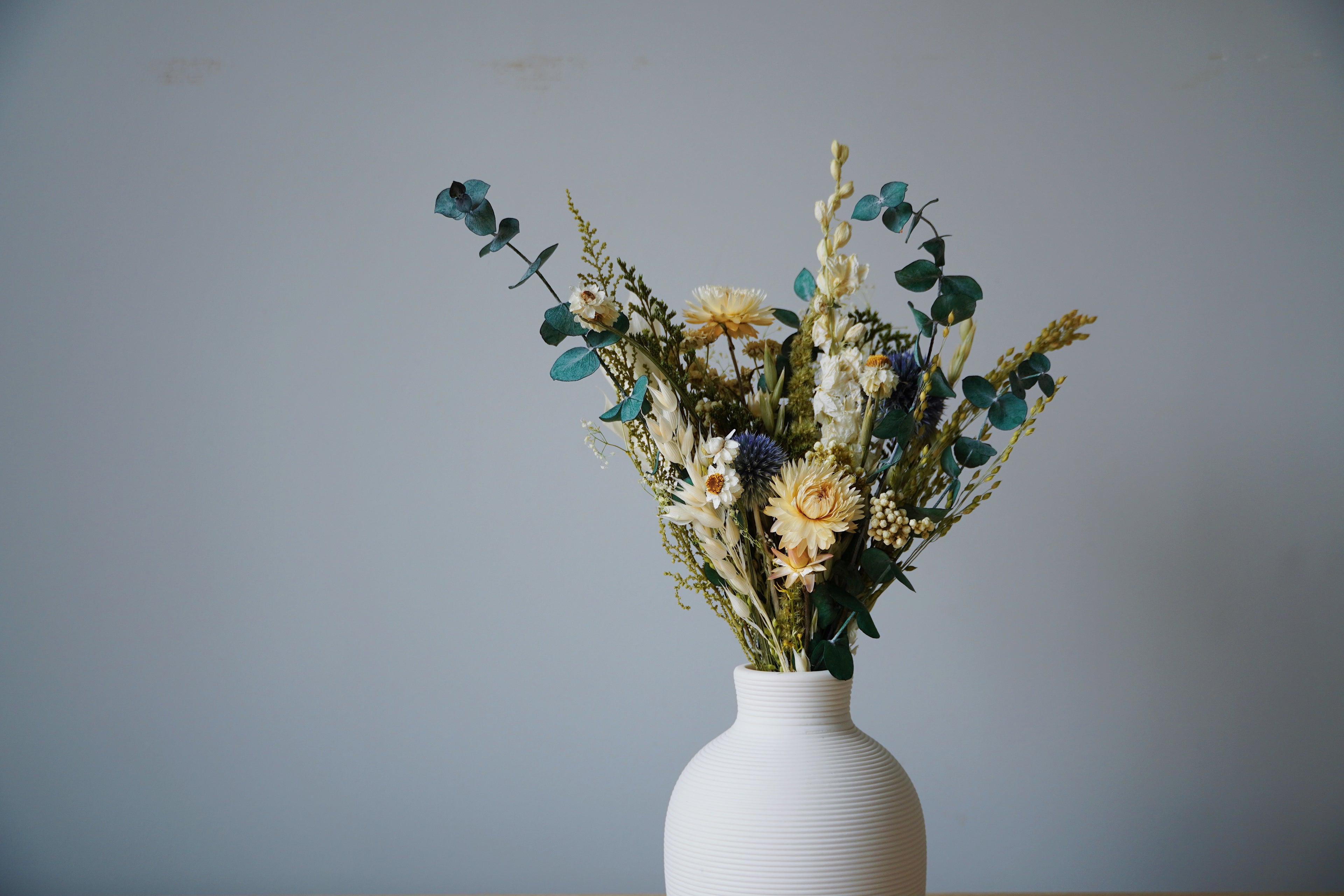 Clover & Cloud Dried Floral Arrangement