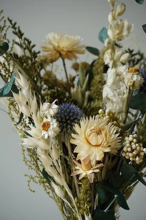 Clover & Cloud Dried Flower Bouquet