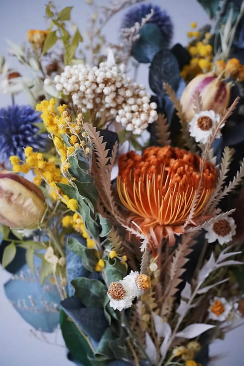 Golden Harvest Flower Bouquet