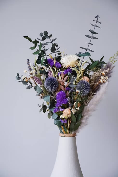 Lavender & Lilac Flower Bouquet