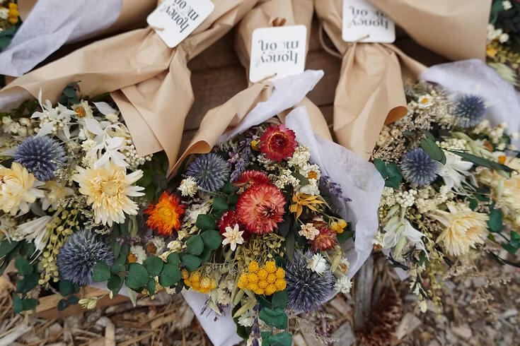 Honey Wild Flower Bouquet